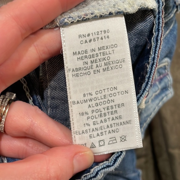 True Religion Nat Big T Skinny Jeans - Picture 6 of 8